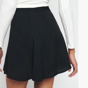 Reformation flounce skirt